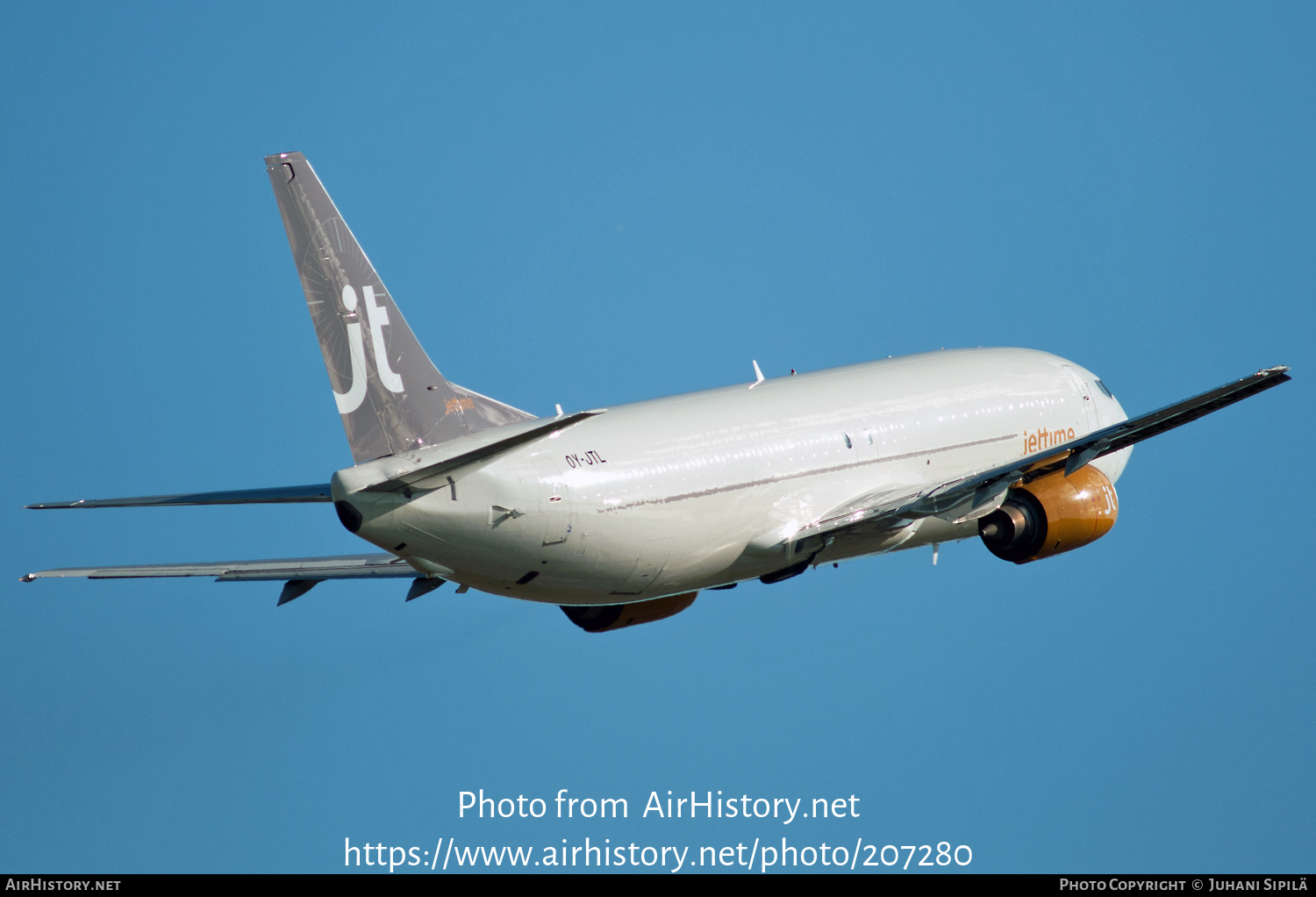 Aircraft Photo of OY-JTL | Boeing 737-42C(SF) | Jettime | AirHistory.net #207280