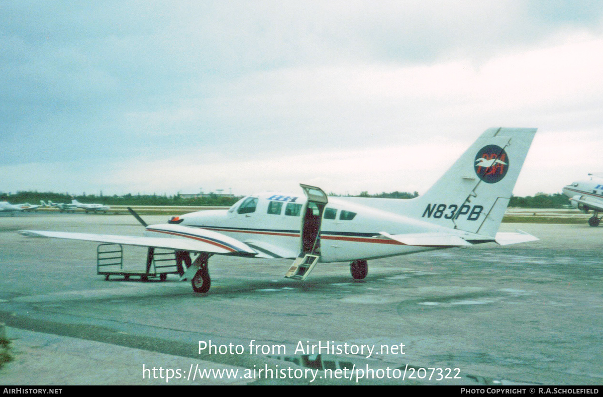 Aircraft Photo of N83PB | Cessna 402C | PBA - Provincetown-Boston Airline | AirHistory.net #207322