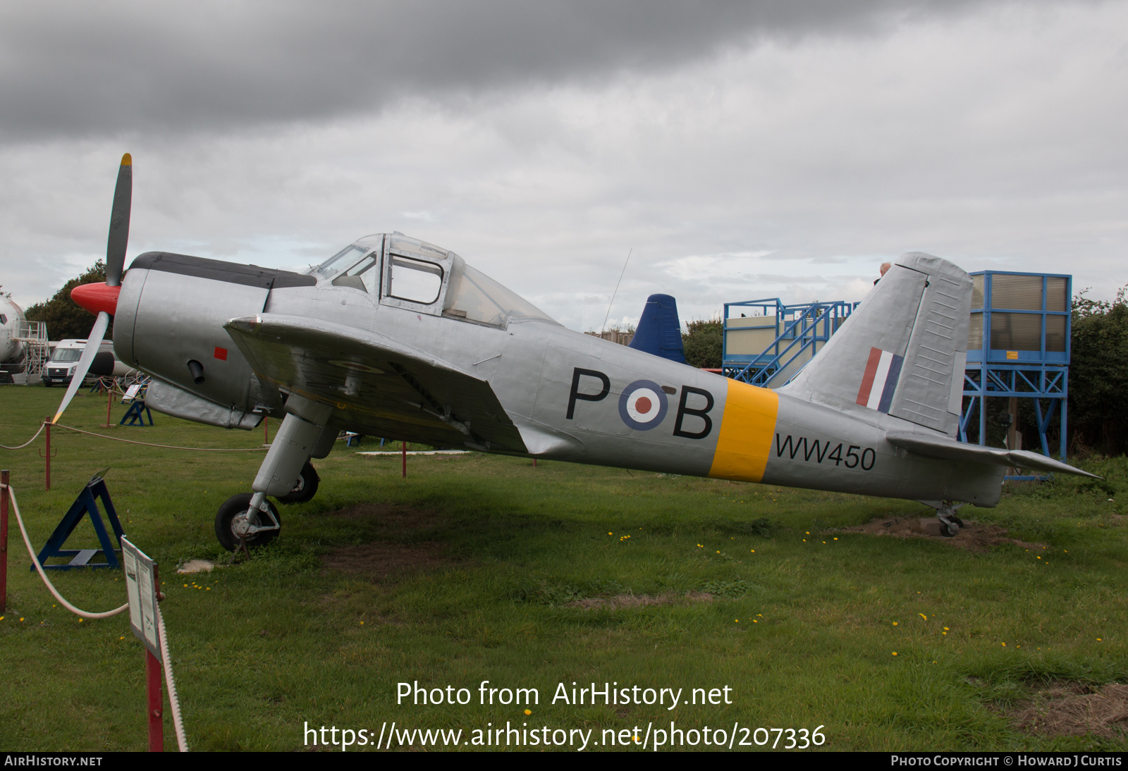 Aircraft Photo of WW450 | Percival P.56 Provost T1 | UK - Air Force | AirHistory.net #207336