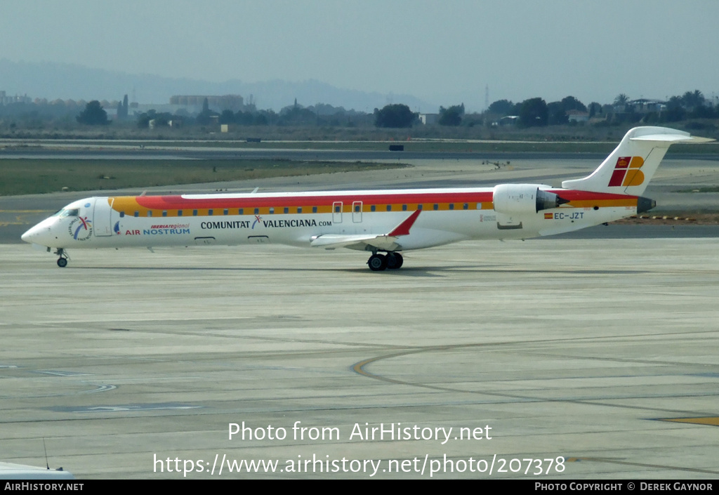 Aircraft Photo of EC-JZT | Bombardier CRJ-900 (CL-600-2D24) | Iberia Regional | AirHistory.net #207378