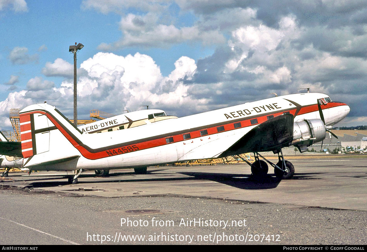 Aircraft Photo of N44585 | Douglas C-47A Skytrain | Aero-Dyne | AirHistory.net #207412