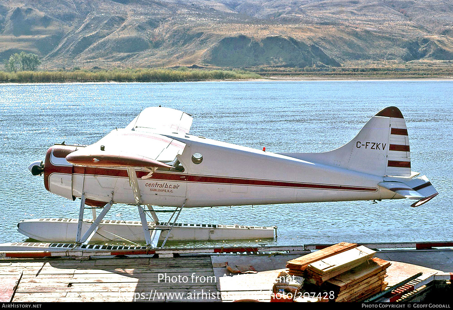 Aircraft Photo of C-FZKV | De Havilland Canada DHC-2 Beaver Mk1 | Central B.C. Air Services | AirHistory.net #207428