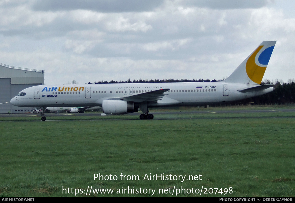 Aircraft Photo of EI-DUC | Boeing 757-256 | Air Union | AirHistory.net ...