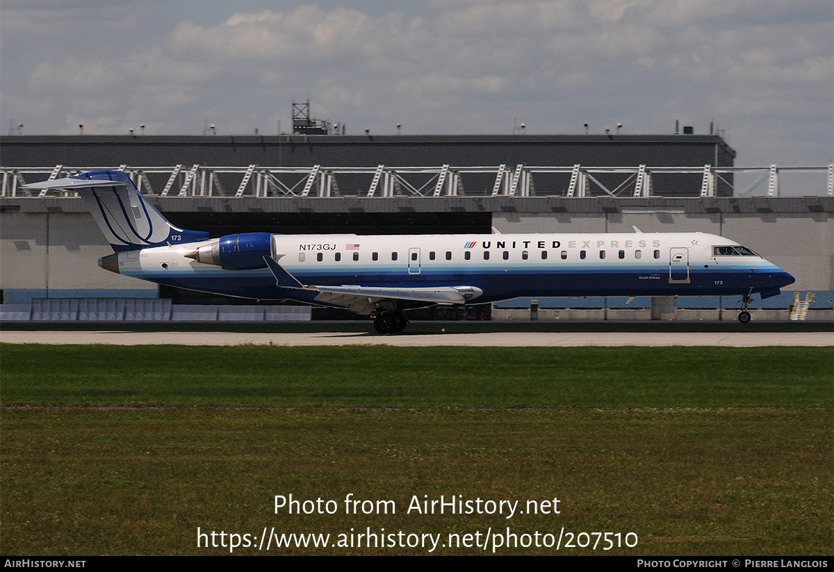 Aircraft Photo of N173GJ | Bombardier CRJ-701ER (CL-600-2C10) | United Express | AirHistory.net #207510