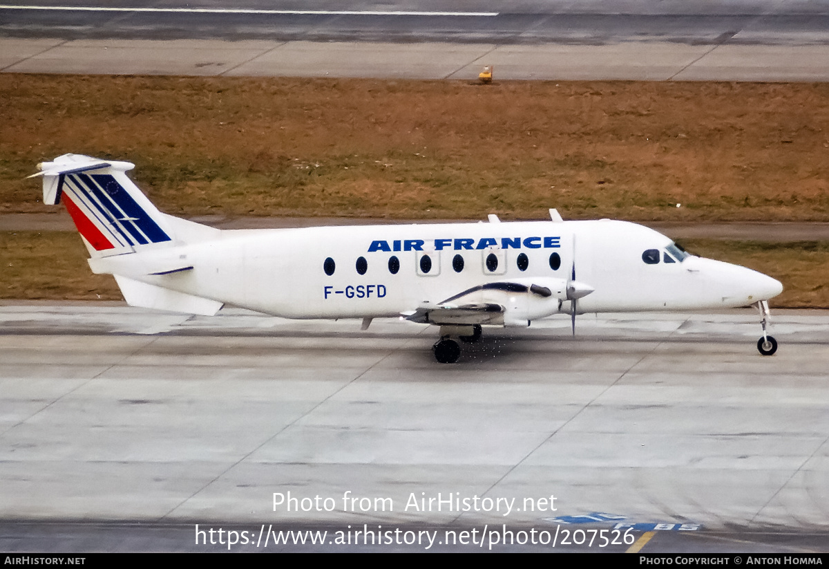 Aircraft Photo of F-GSFD | Raytheon 1900D | Air France | AirHistory.net #207526