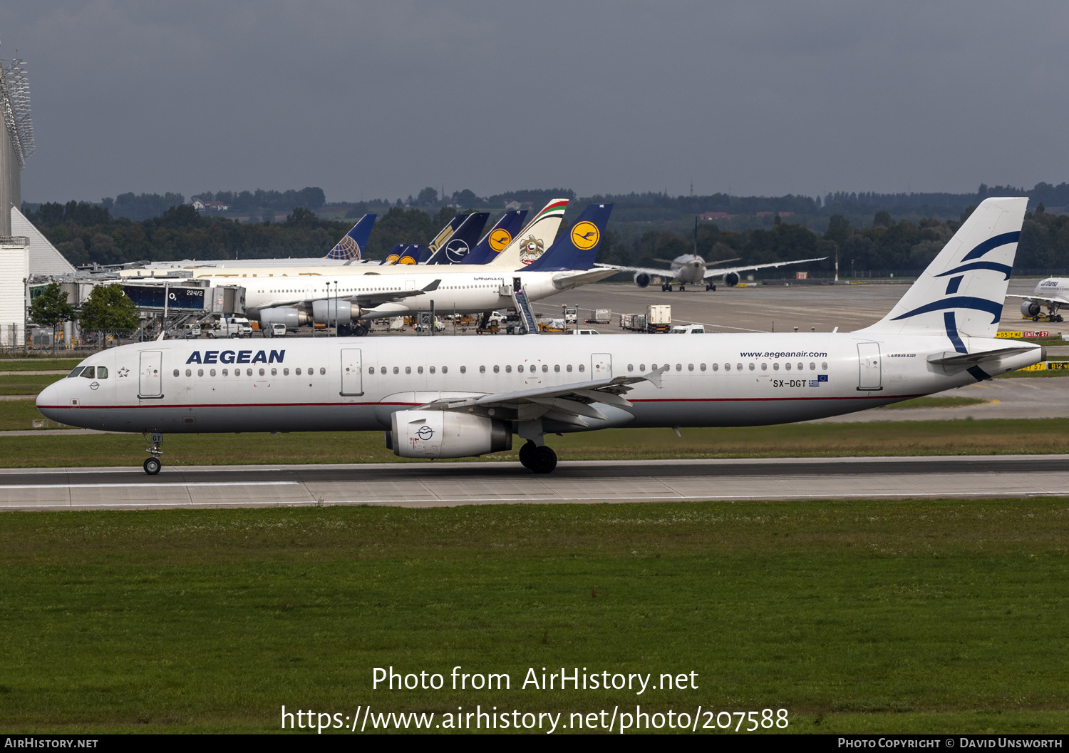 Aircraft Photo of SX-DGT | Airbus A321-231 | Aegean Airlines | AirHistory.net #207588