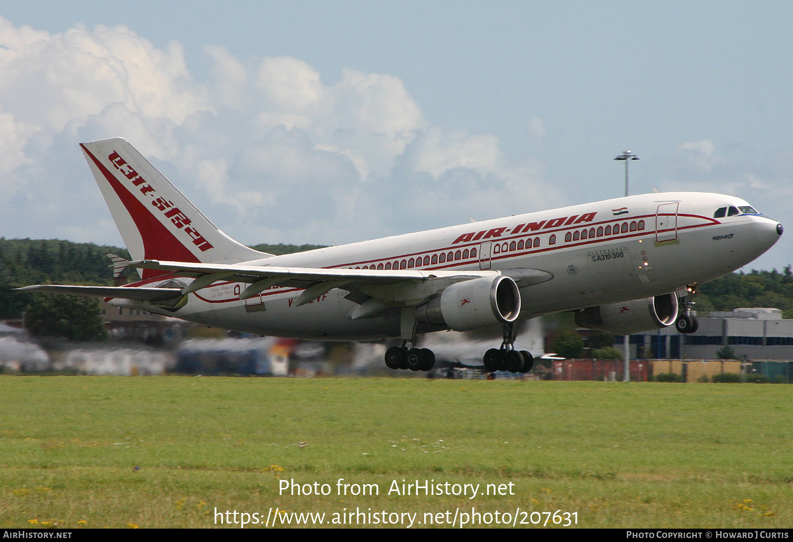 Aircraft Photo of VT-EVF | Airbus A310-324 | Air India | AirHistory.net #207631