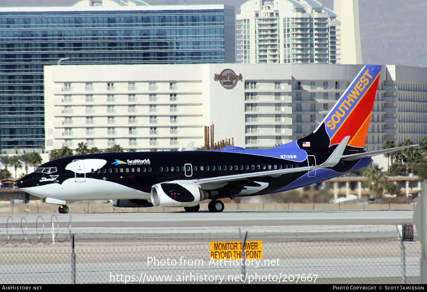 Aircraft Photo of N713SW | Boeing 737-7H4 | Southwest Airlines | AirHistory.net #207667