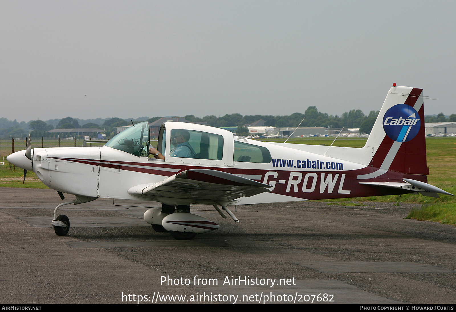 Aircraft Photo of G-ROWL | Grumman American AA-5B Tiger | Cabair | AirHistory.net #207682