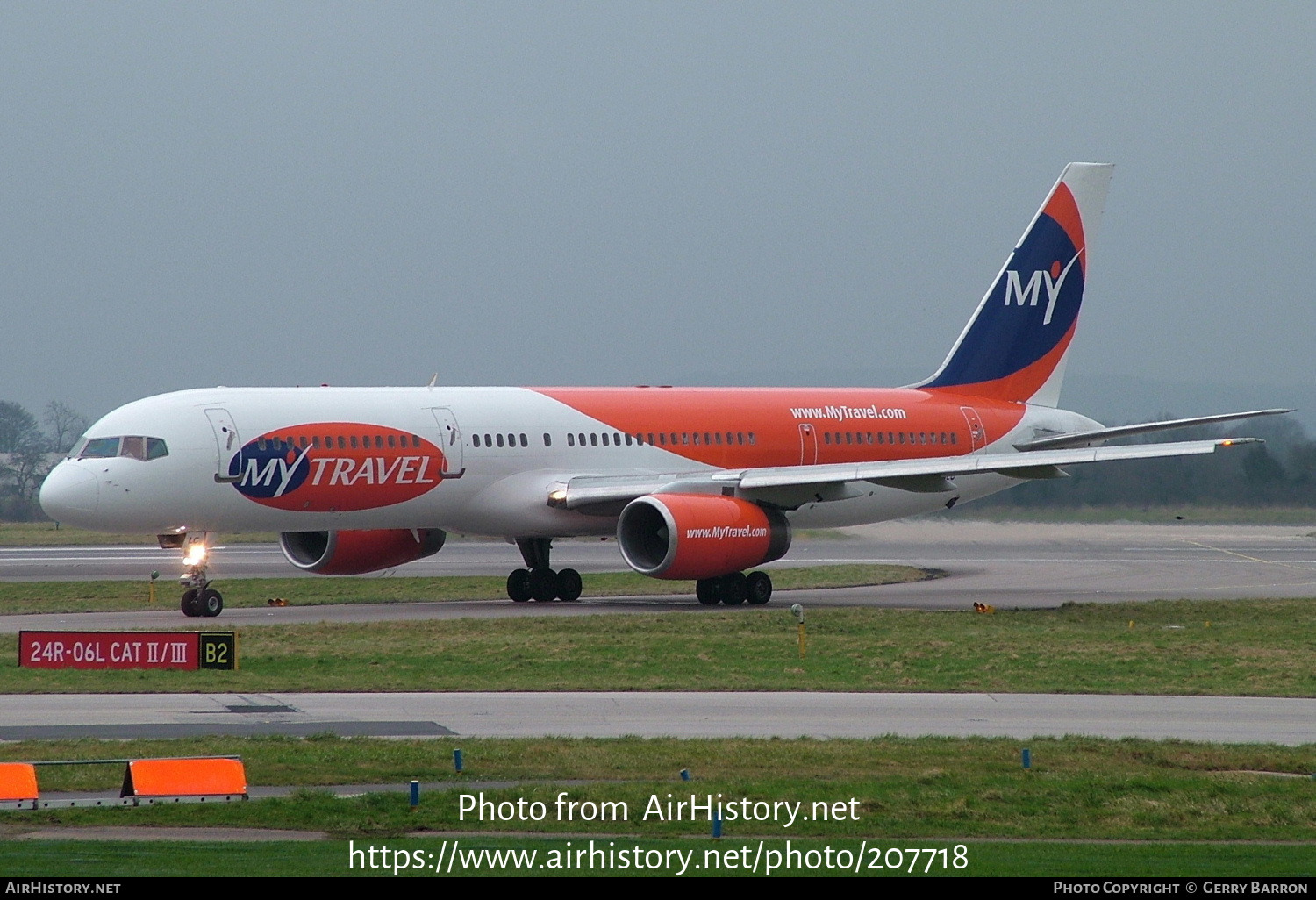 Aircraft Photo of G-JALC | Boeing 757-225 | MyTravel Airways | AirHistory.net #207718