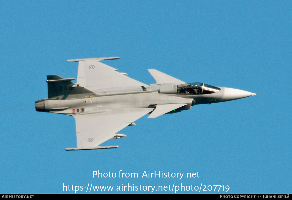 Aircraft Photo of 39248 | Saab JAS 39C Gripen | Sweden - Air Force | AirHistory.net #207719