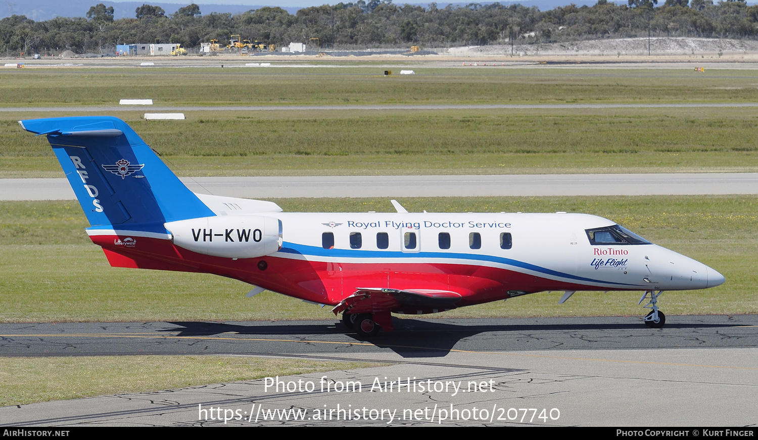 Aircraft Photo of VH-KWO | Pilatus PC-24 | Royal Flying Doctor Service - RFDS | AirHistory.net #207740