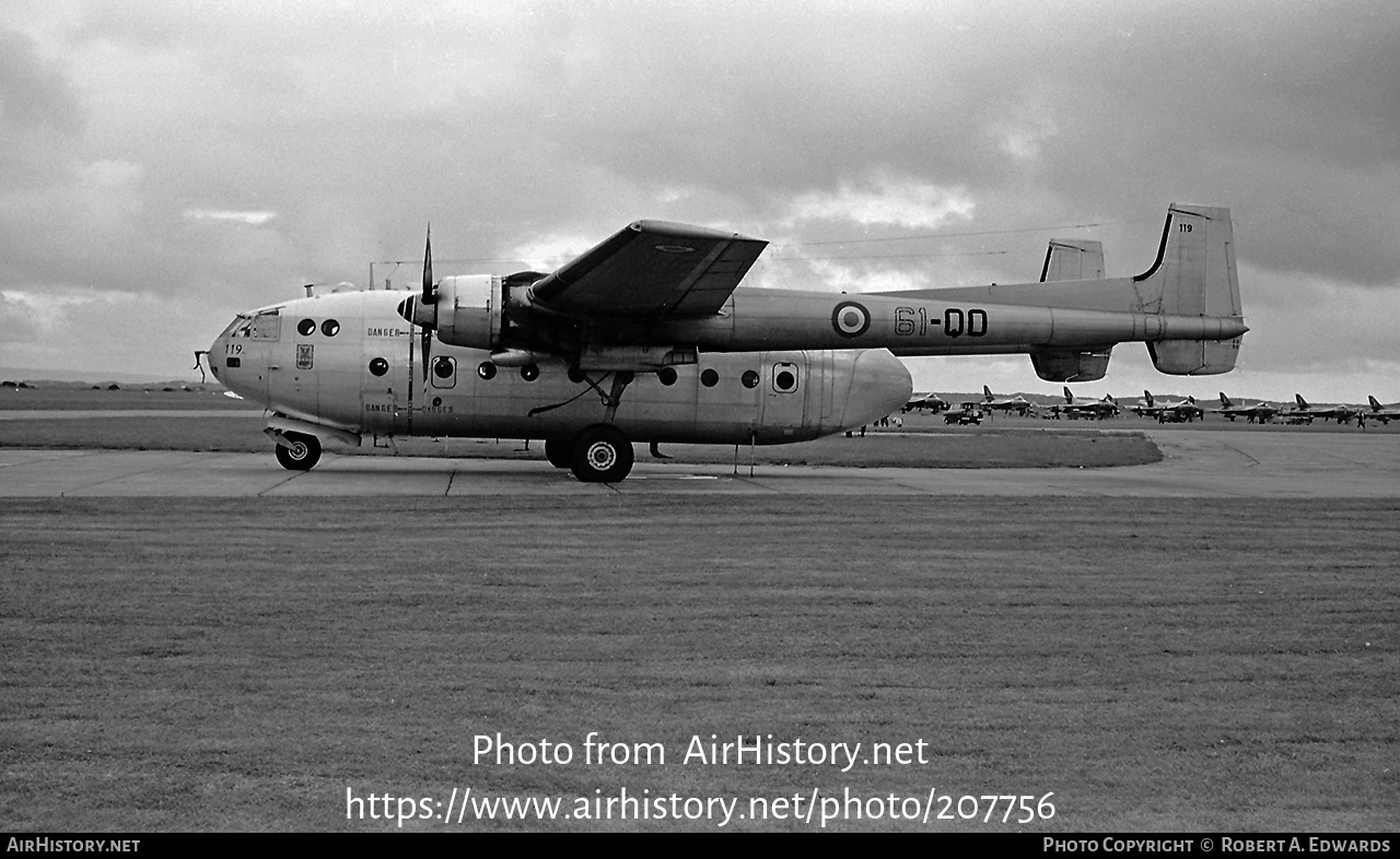 Aircraft Photo of 119 | Nord 2501F-3 Noratlas | France - Air Force | AirHistory.net #207756