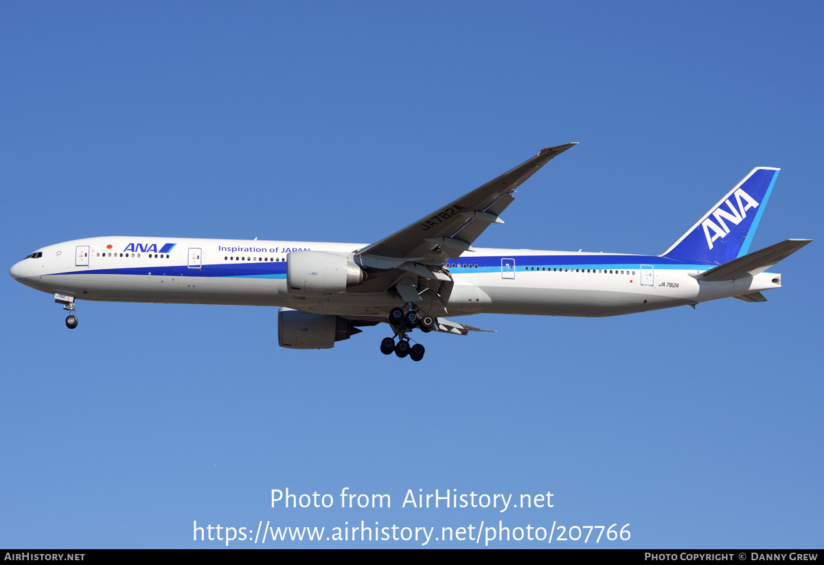 Aircraft Photo of JA782A | Boeing 777-381/ER | All Nippon Airways - ANA | AirHistory.net #207766