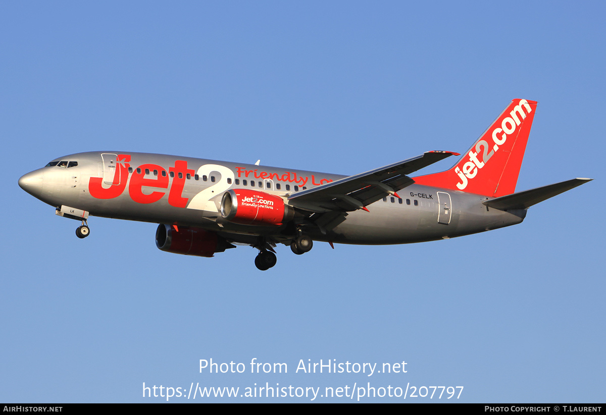 Aircraft Photo of G-CELK | Boeing 737-330 | Jet2 | AirHistory.net #207797