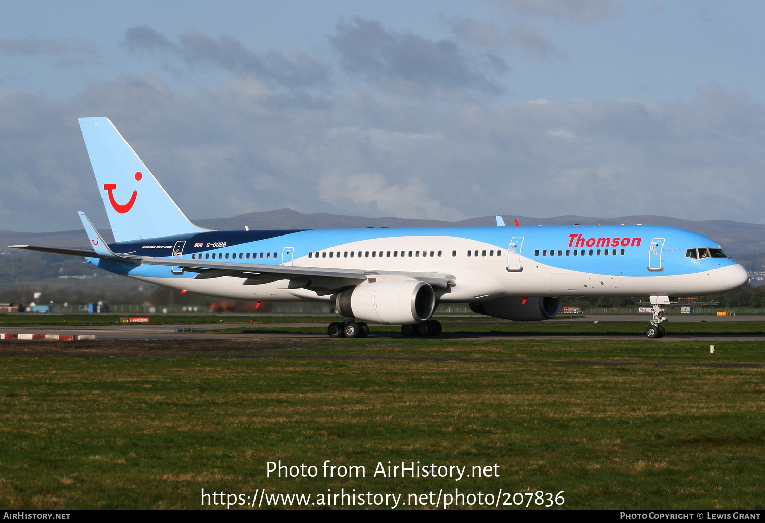 Aircraft Photo of G-OOBB | Boeing 757-28A | Thomson Airways | AirHistory.net #207836