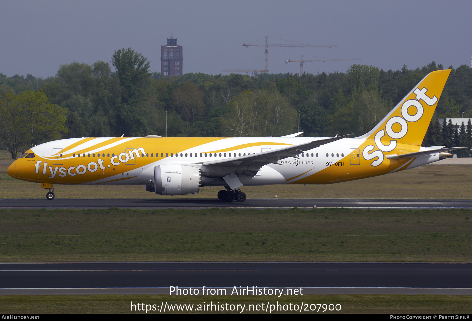 Aircraft Photo of 9V-OFH | Boeing 787-8 Dreamliner | Scoot | AirHistory.net #207900