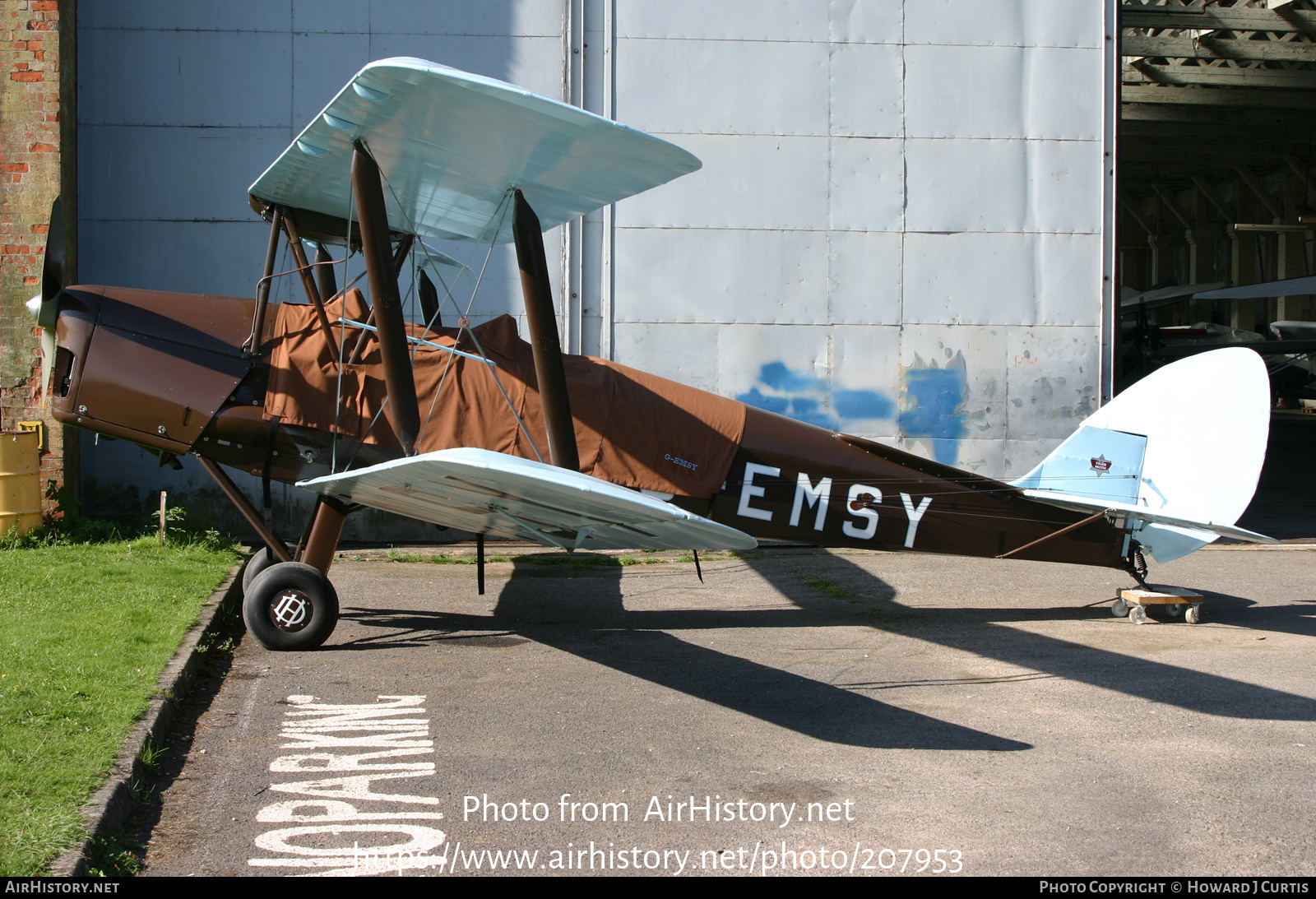 Aircraft Photo of G-EMSY | De Havilland D.H. 82A Tiger Moth II | AirHistory.net #207953