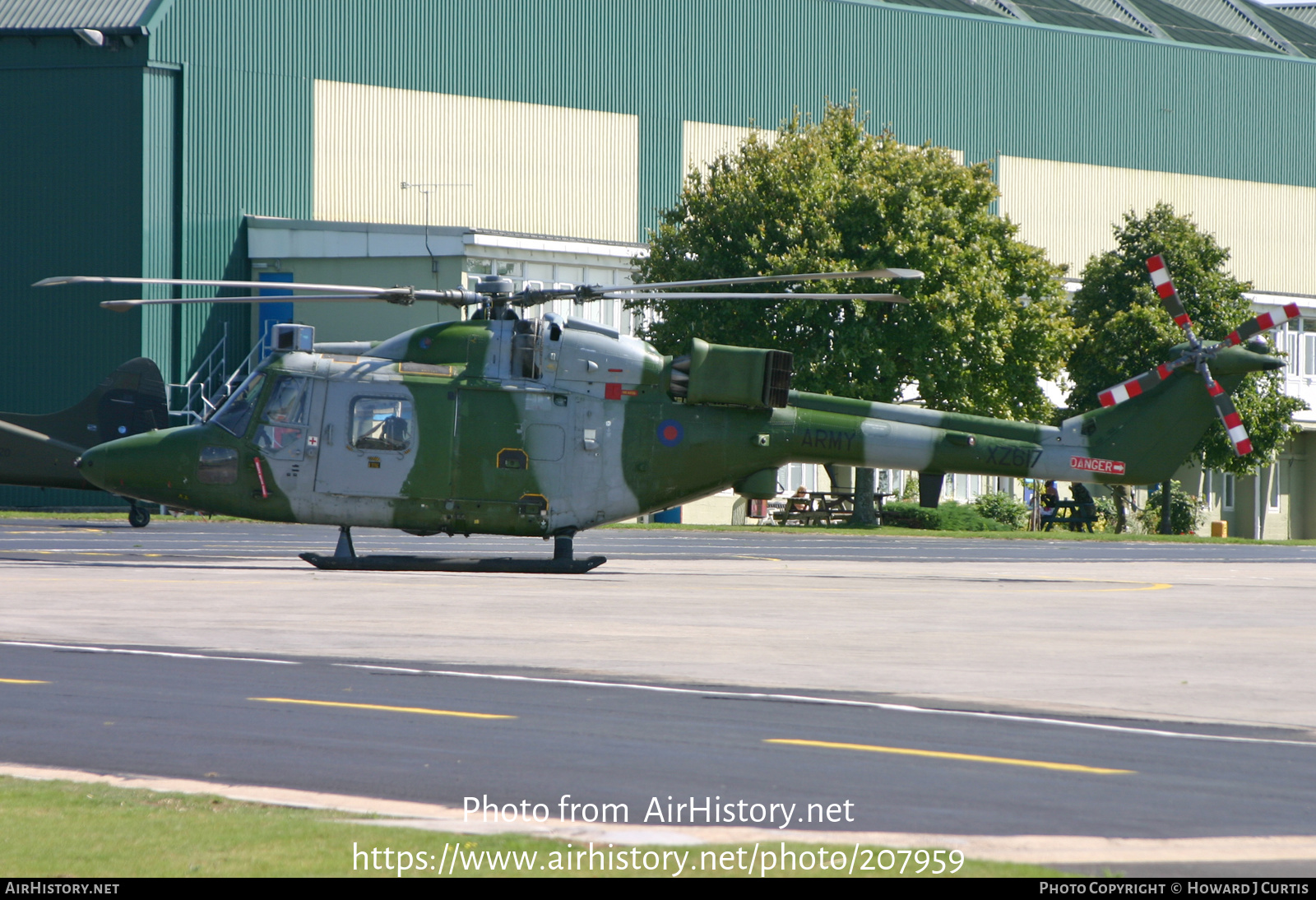 Aircraft Photo of XZ617 | Westland WG-13 Lynx AH7 | UK - Army | AirHistory.net #207959