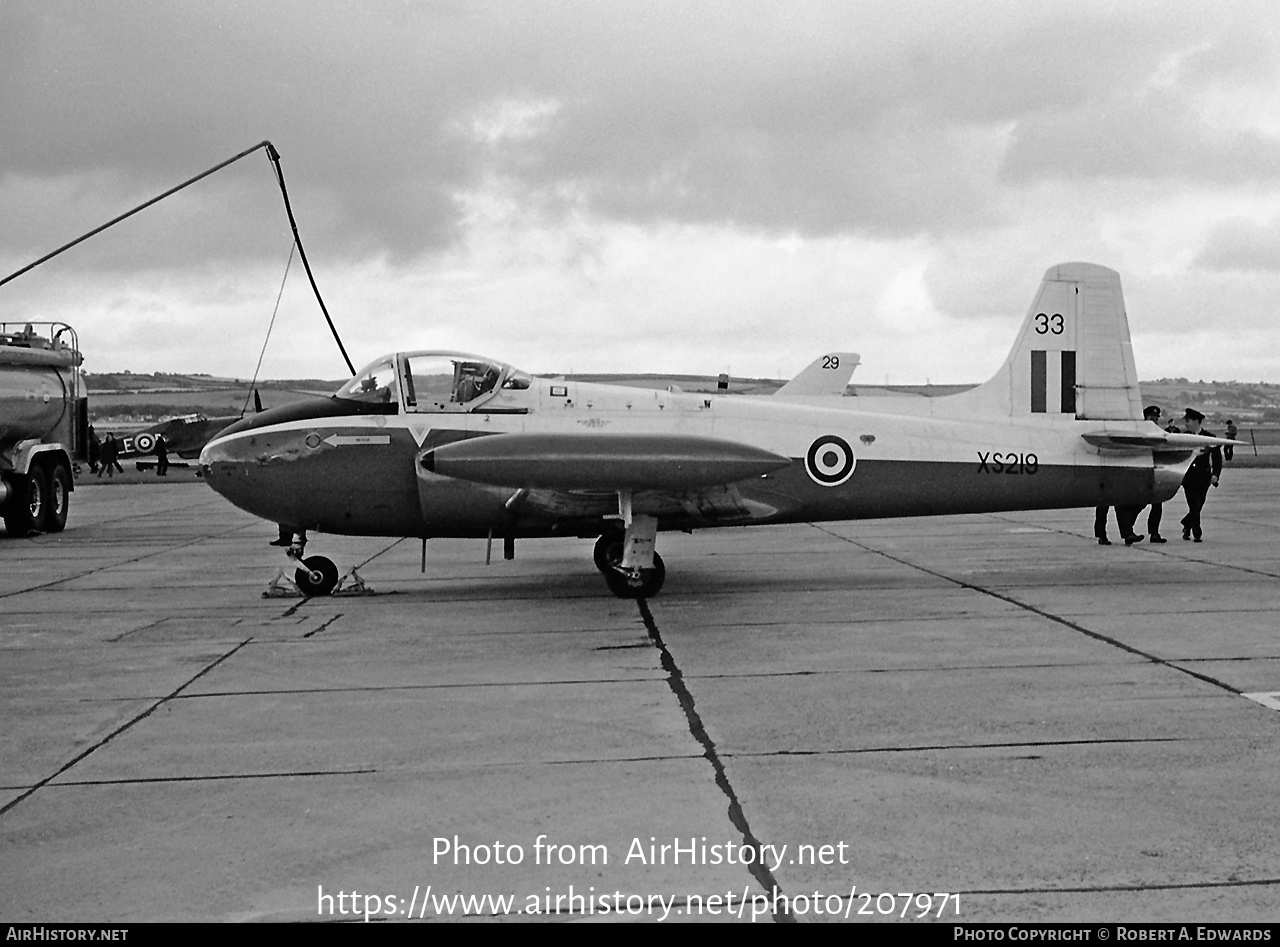 Aircraft Photo of XS219 | BAC 84 Jet Provost T4 | UK - Air Force | AirHistory.net #207971