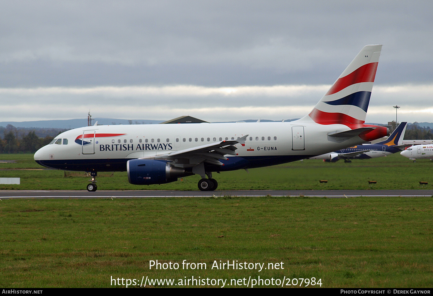 Aircraft Photo of G-EUNA | Airbus ACJ318 (A318-112/CJ) | British Airways | AirHistory.net #207984