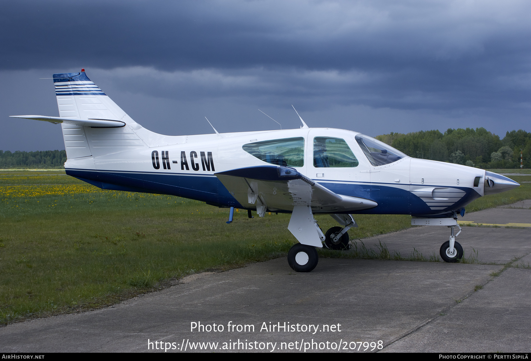 Aircraft Photo of OH-ACM | Rockwell Commander 112A | AirHistory.net #207998