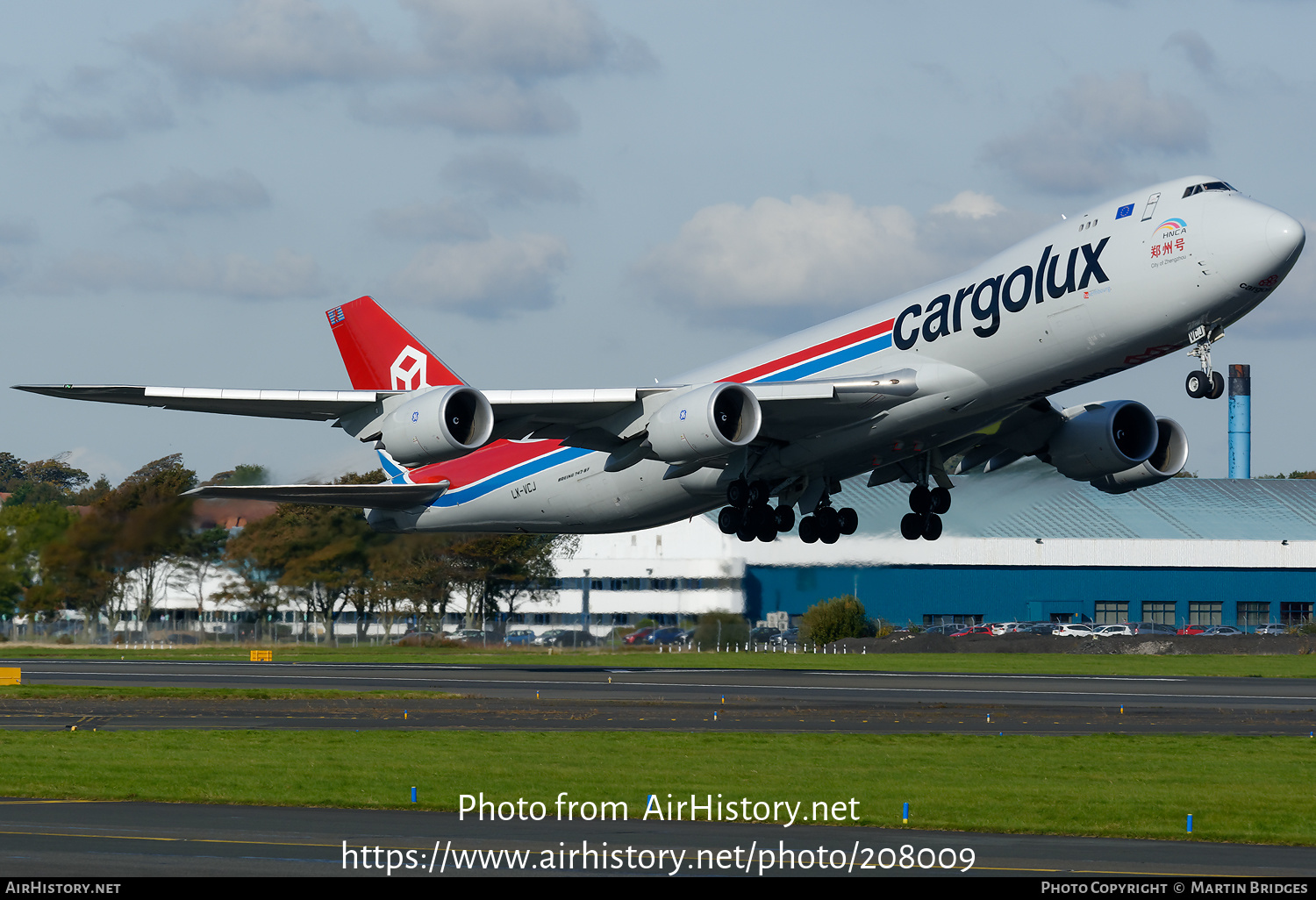 Aircraft Photo of LX-VCJ | Boeing 747-8F | Cargolux | AirHistory.net #208009