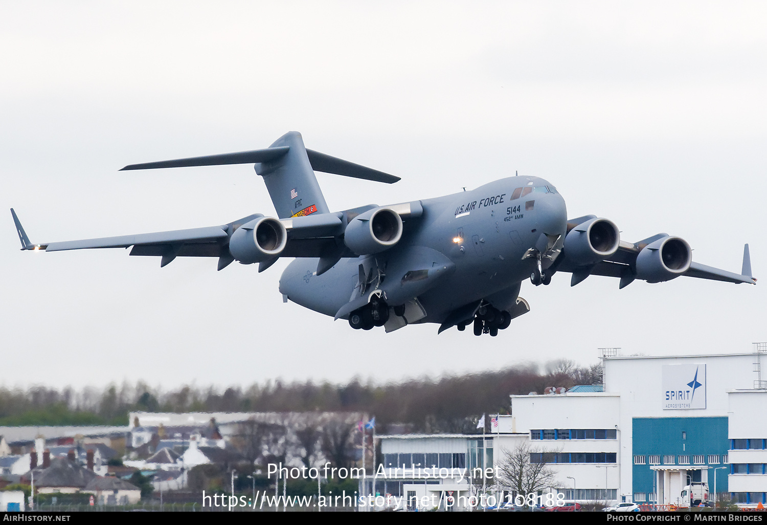 Aircraft Photo of 05-5144 | Boeing C-17A Globemaster III | USA - Air Force | AirHistory.net #208188