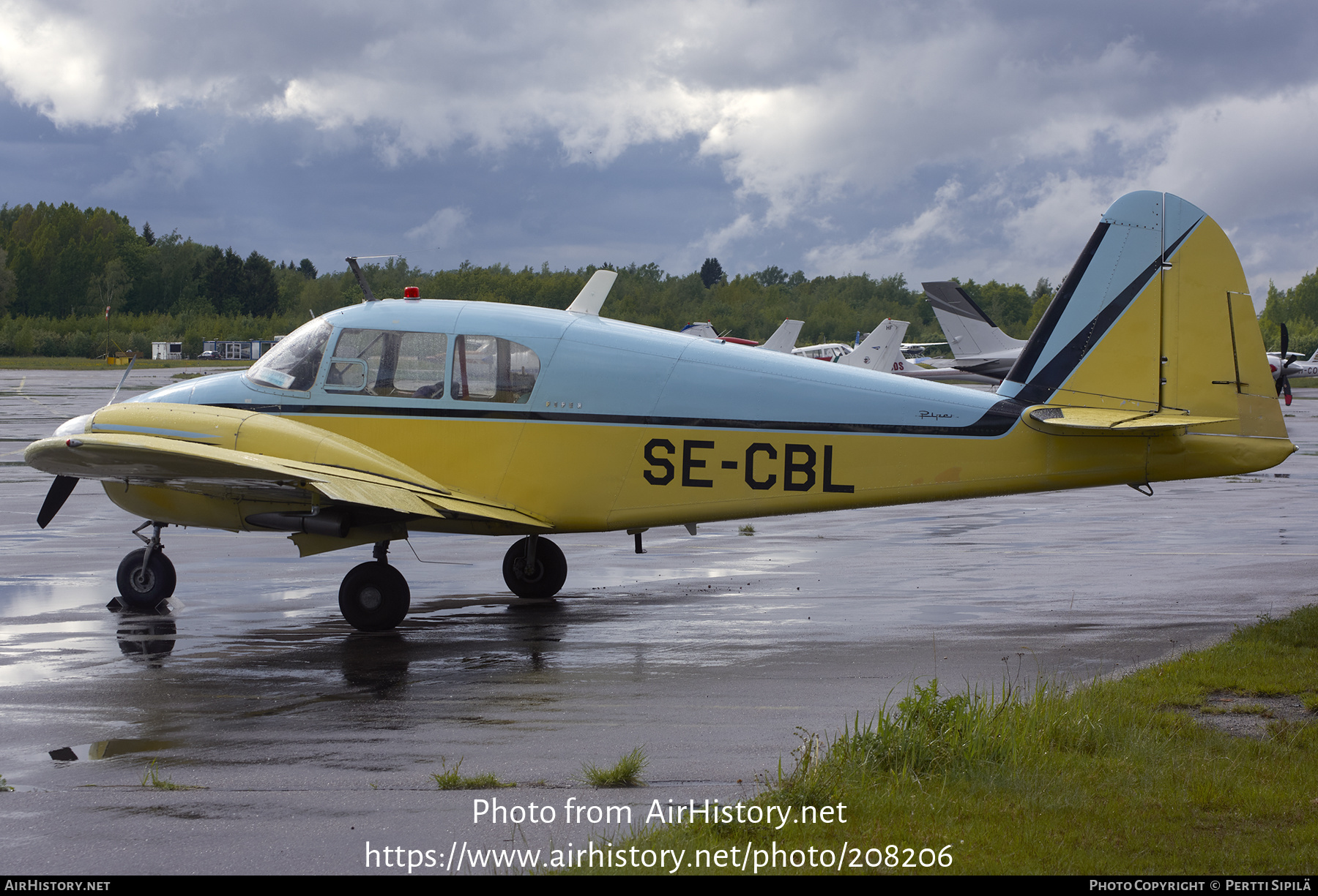 Aircraft Photo of SE-CBL | Piper PA-23-150 Apache C | AirHistory.net #208206