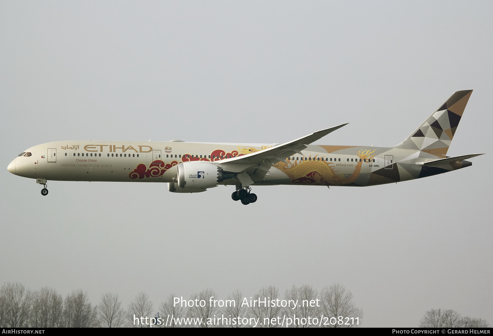 Aircraft Photo of A6-BMD | Boeing 787-10 Dreamliner | Etihad Airways | AirHistory.net #208211