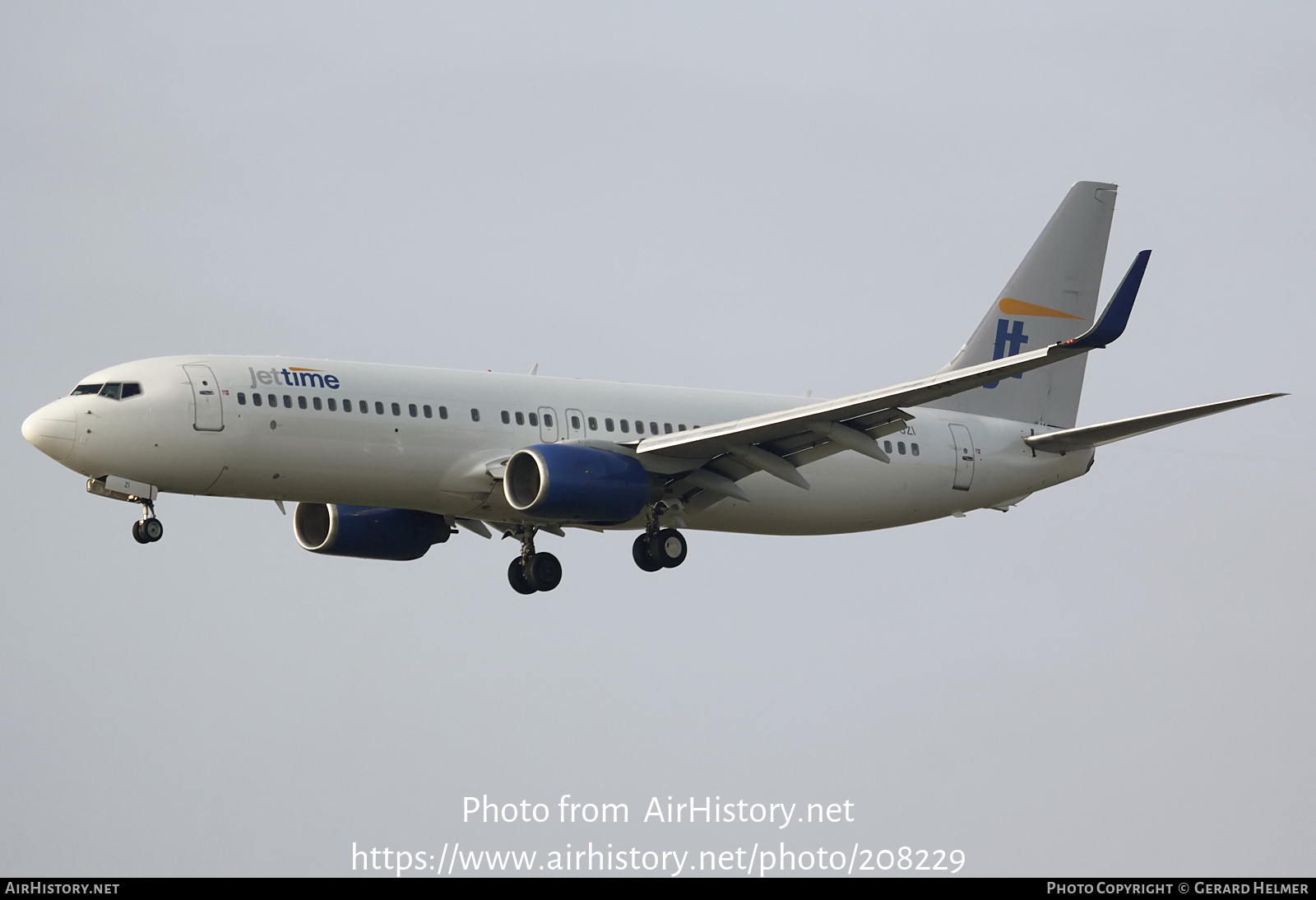 Aircraft Photo of OY-JZI | Boeing 737-83N | Jettime | AirHistory.net #208229