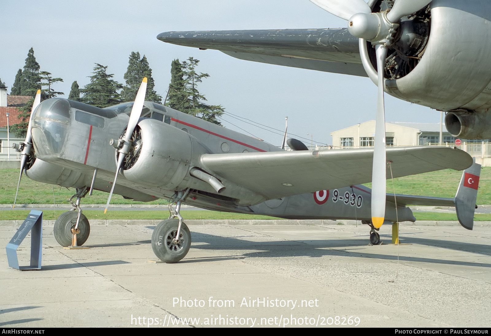 Aircraft Photo of 6930 | Beech AT-11 Kansan | Turkey - Air Force | AirHistory.net #208269