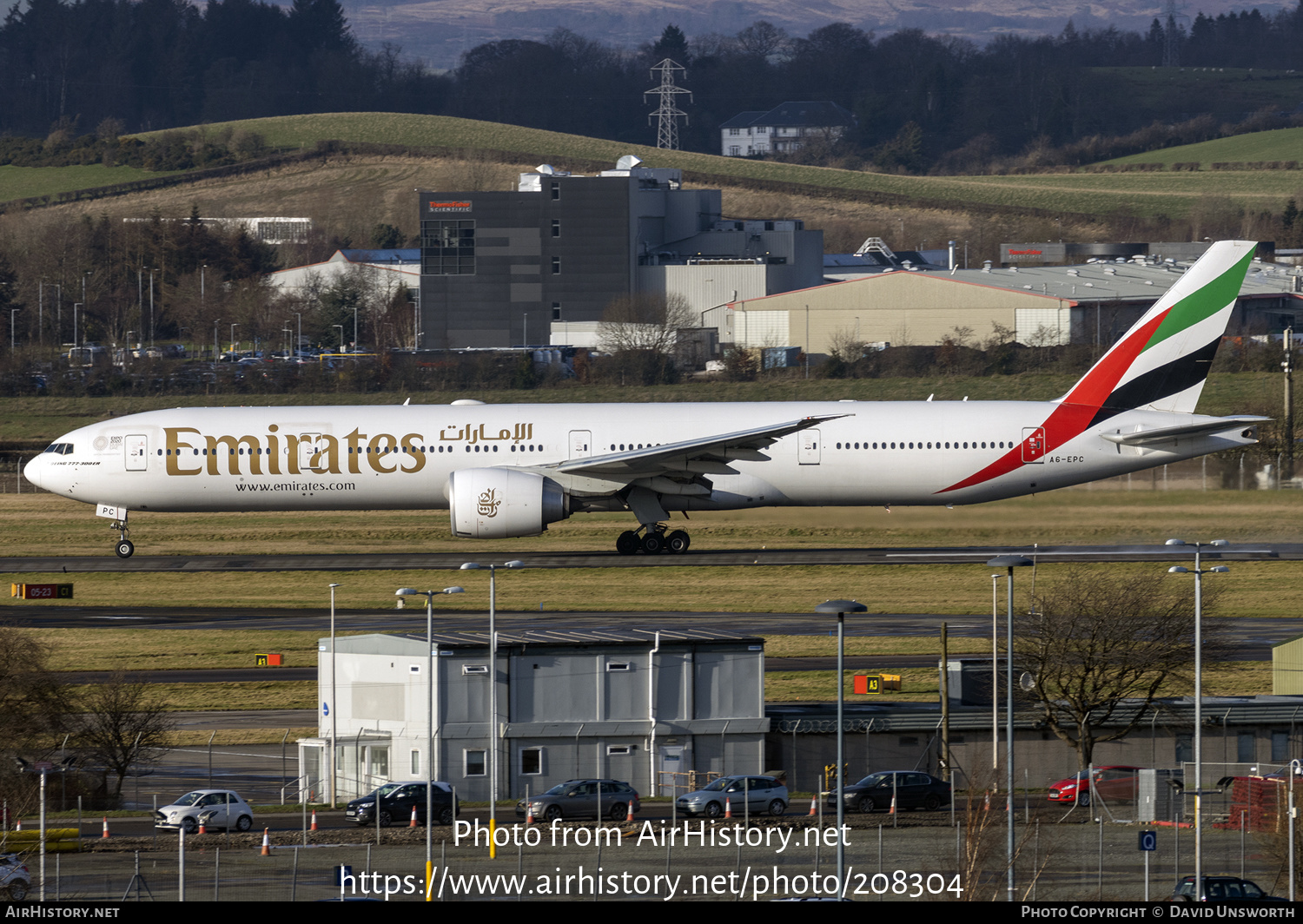 Aircraft Photo of A6-EPC | Boeing 777-31H/ER | Emirates | AirHistory.net #208304