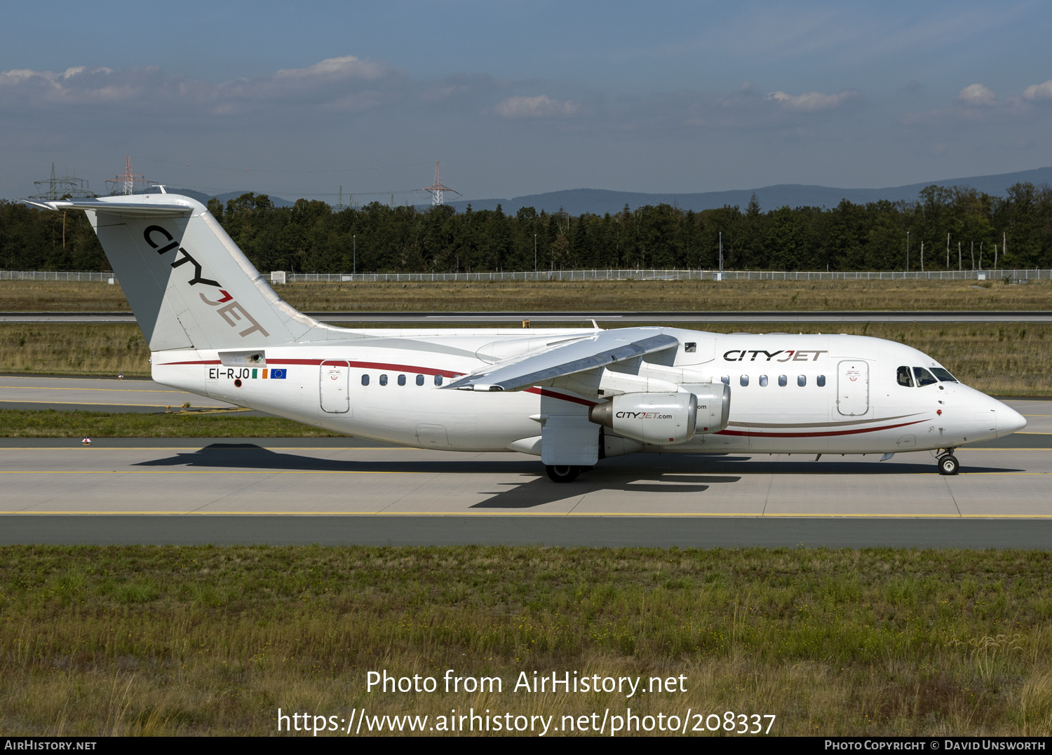 Aircraft Photo of EI-RJO | BAE Systems Avro 146-RJ85 | CityJet | AirHistory.net #208337