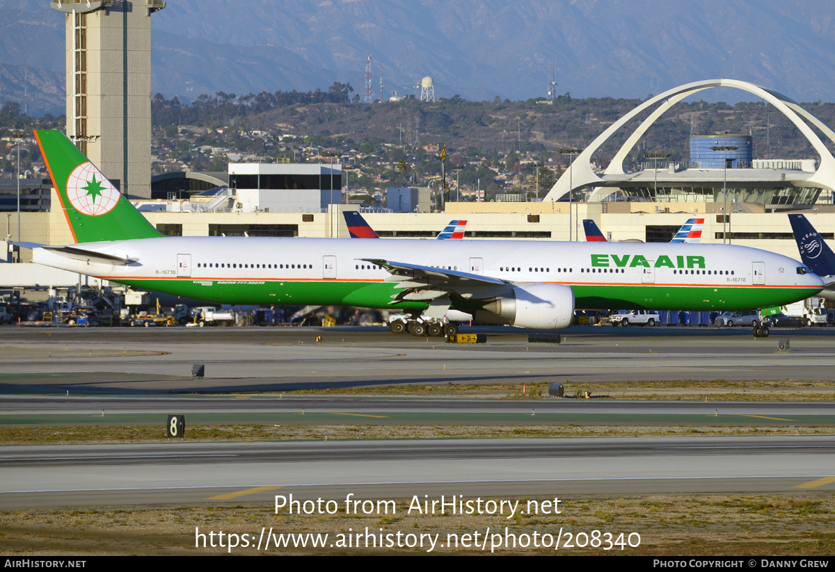 Aircraft Photo of B-16718 | Boeing 777-35E/ER | EVA Air | AirHistory.net #208340