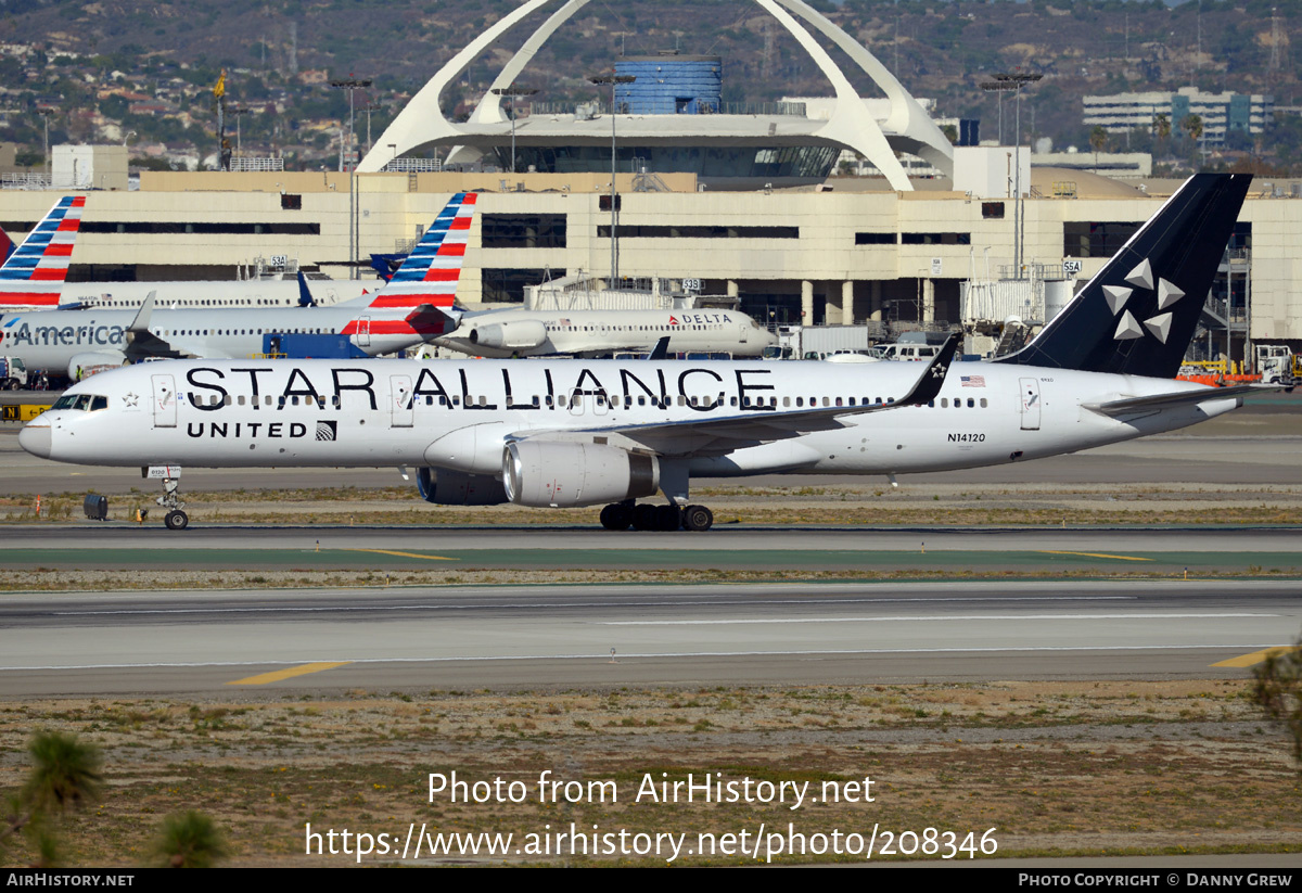 Aircraft Photo of N14120 | Boeing 757-224 | United Airlines | AirHistory.net #208346