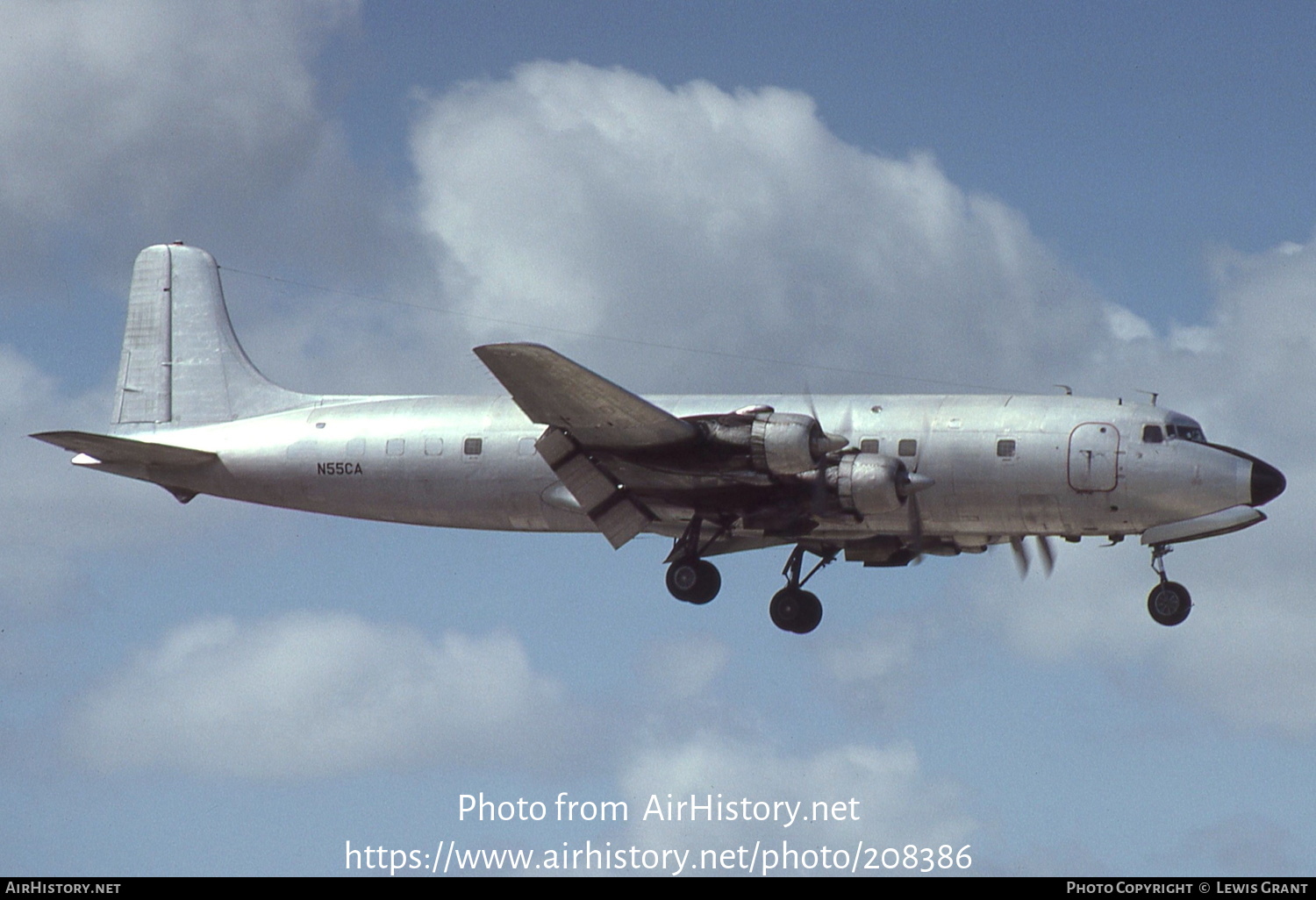 Aircraft Photo of N55CA | Douglas DC-6B(F) | AirHistory.net #208386