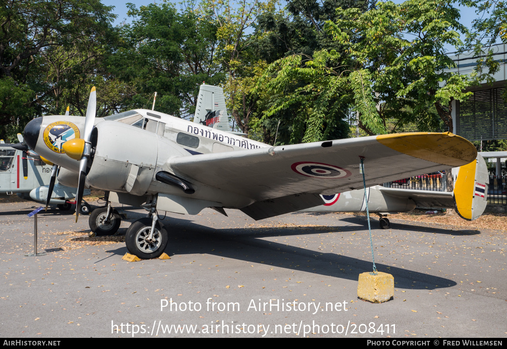 Aircraft Photo of L1-6/90 | Beech C-45F Expeditor | Thailand - Air Force | AirHistory.net #208411