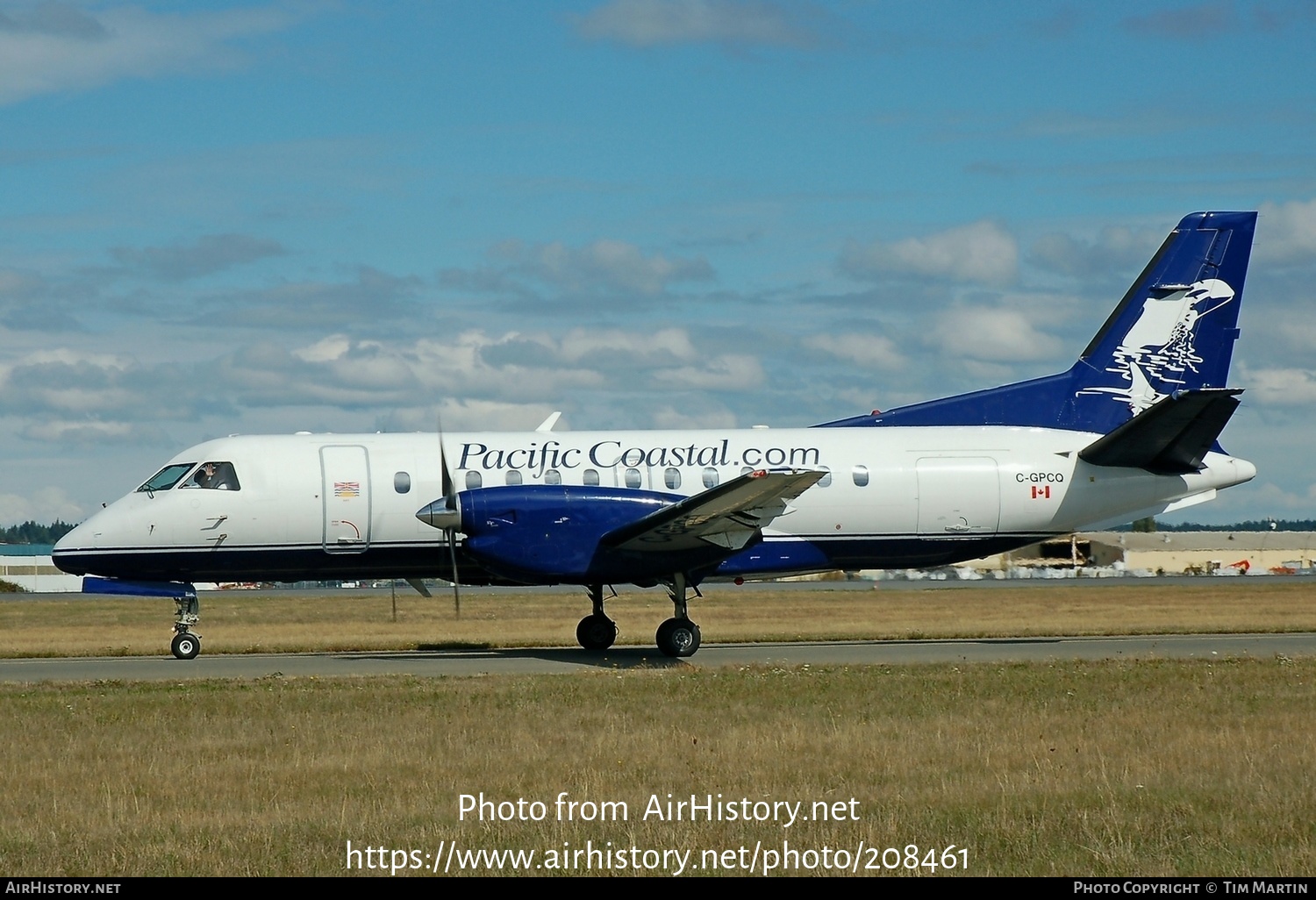 Aircraft Photo of C-GPCQ | Saab-Fairchild SF-340A | Pacific Coastal Airlines | AirHistory.net #208461