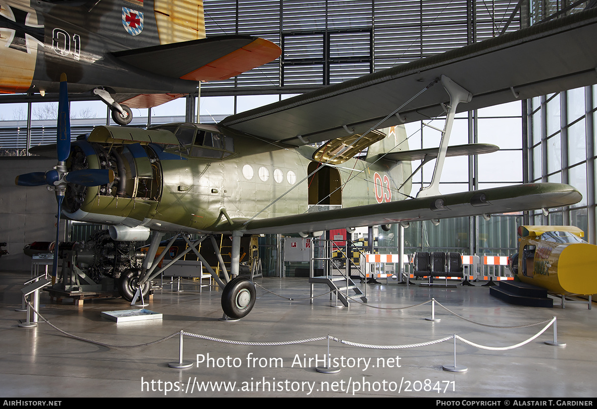 Aircraft Photo of 03 red | Antonov An-2T | Soviet Union - Air Force | AirHistory.net #208471