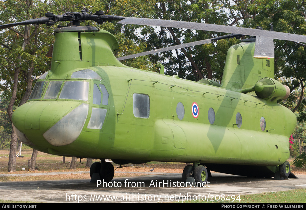 Aircraft Photo of 3148 | Boeing Vertol CH-47A Chinook | Thailand - Army | AirHistory.net #208494