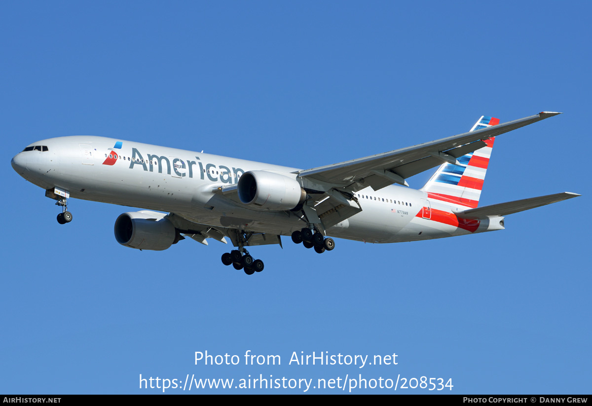 Aircraft Photo of N779AN | Boeing 777-223/ER | American Airlines | AirHistory.net #208534