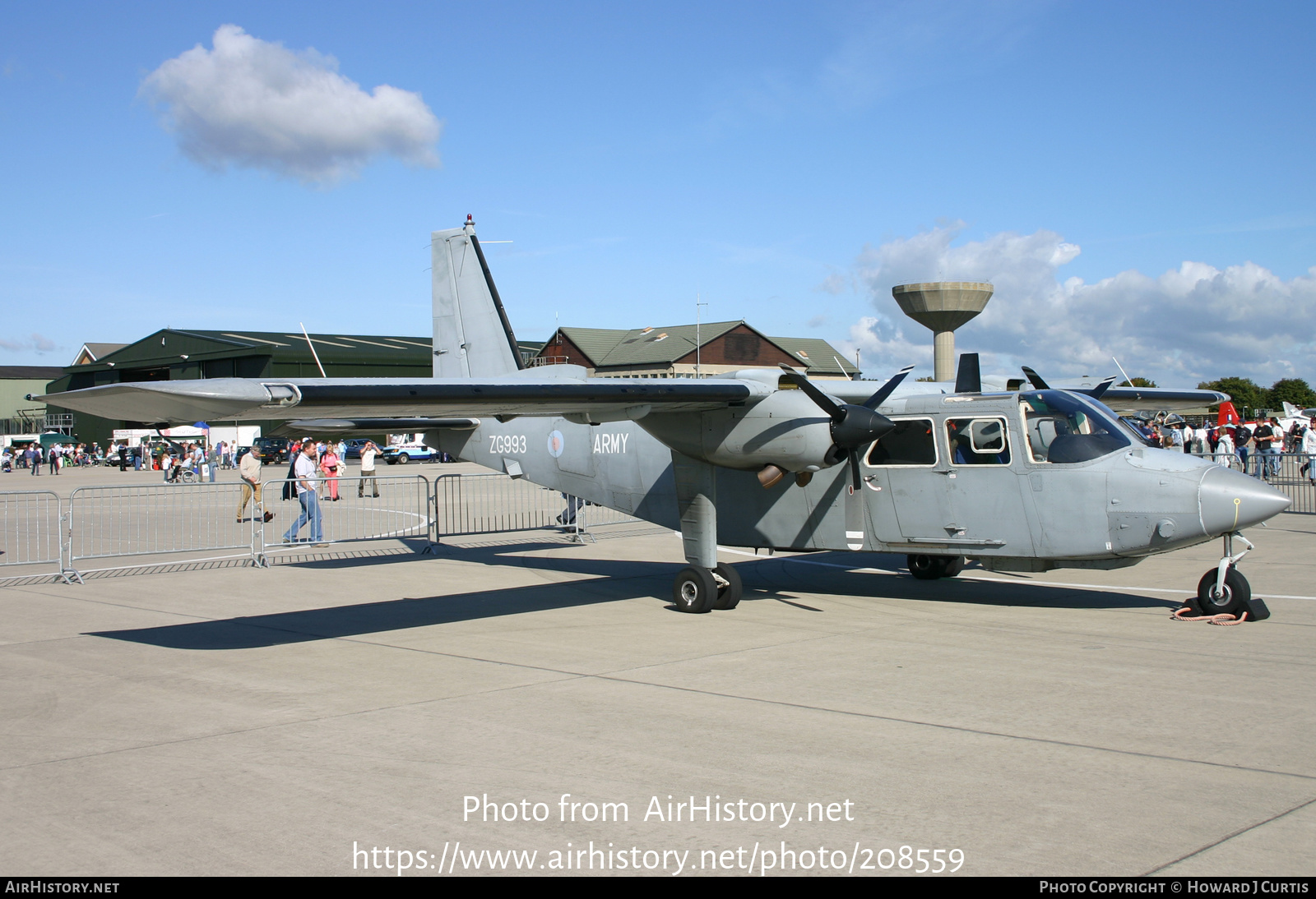 Aircraft Photo of ZG993 | Pilatus Britten-Norman BN-2T Islander AL1 | UK - Army | AirHistory.net #208559