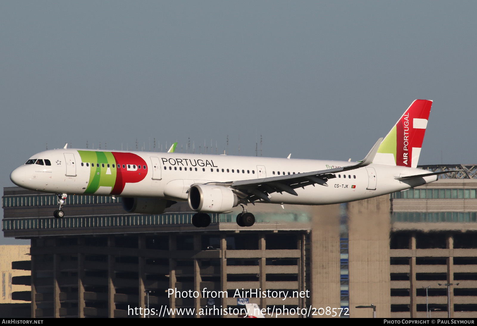 Aircraft Photo of CS-TJK | Airbus A321-251N | TAP Air Portugal | AirHistory.net #208572