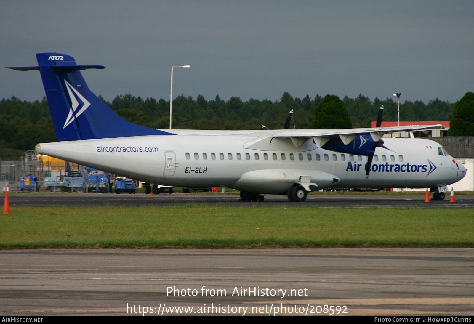 Aircraft Photo of EI-SLH | ATR ATR-72-202/F | Air Contractors | AirHistory.net #208592