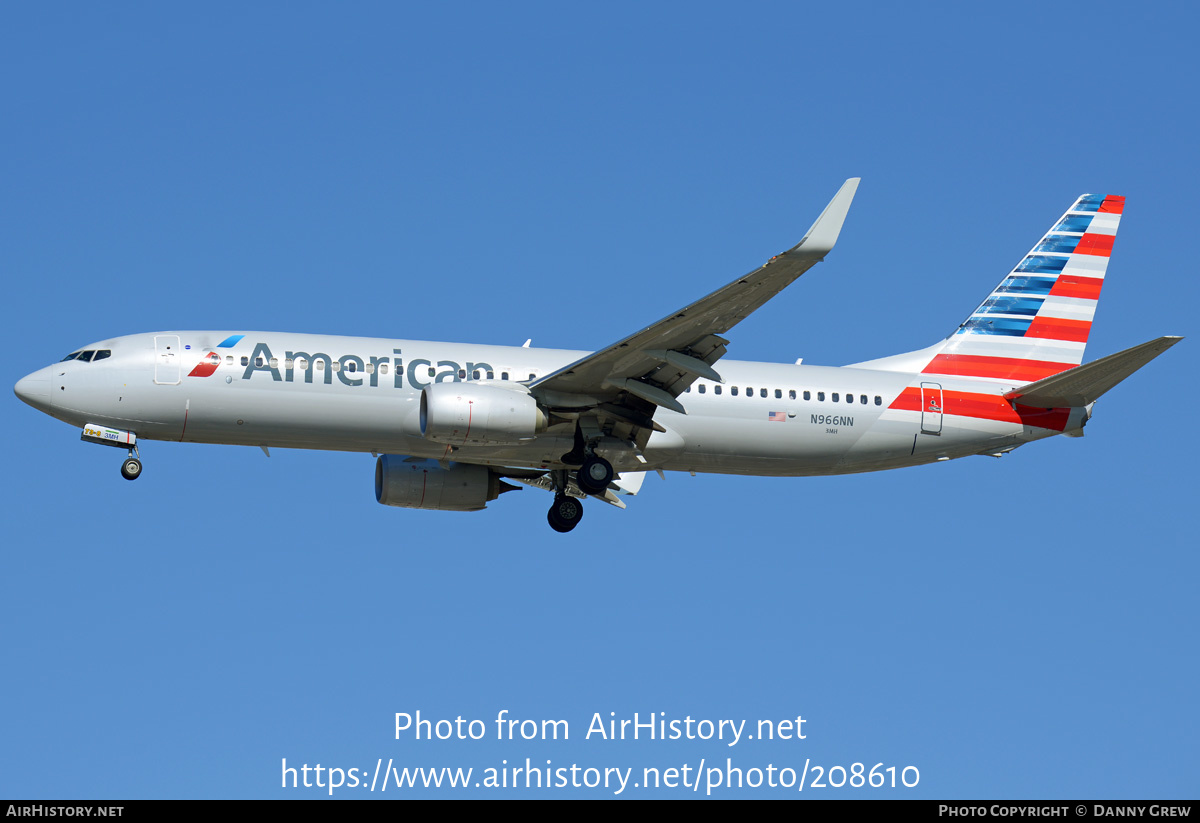 Aircraft Photo of N966NN | Boeing 737-823 | American Airlines | AirHistory.net #208610