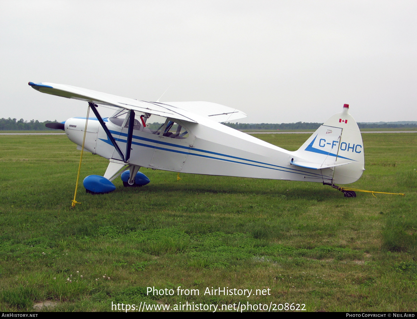 Aircraft Photo of C-FOHC | Piper PA-16 Clipper | AirHistory.net #208622