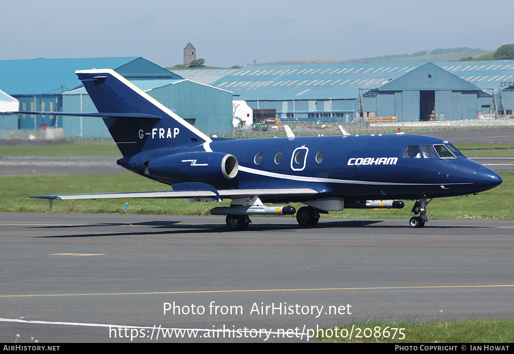 Aircraft Photo of G-FRAP | Dassault Falcon 20D | Cobham Aviation Services | AirHistory.net #208675