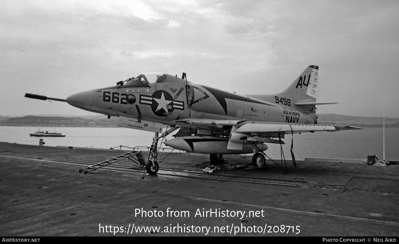 Aircraft Photo of 149498 / 9498 | Douglas A-4C Skyhawk (A4D-2N) | USA - Navy | AirHistory.net #208715