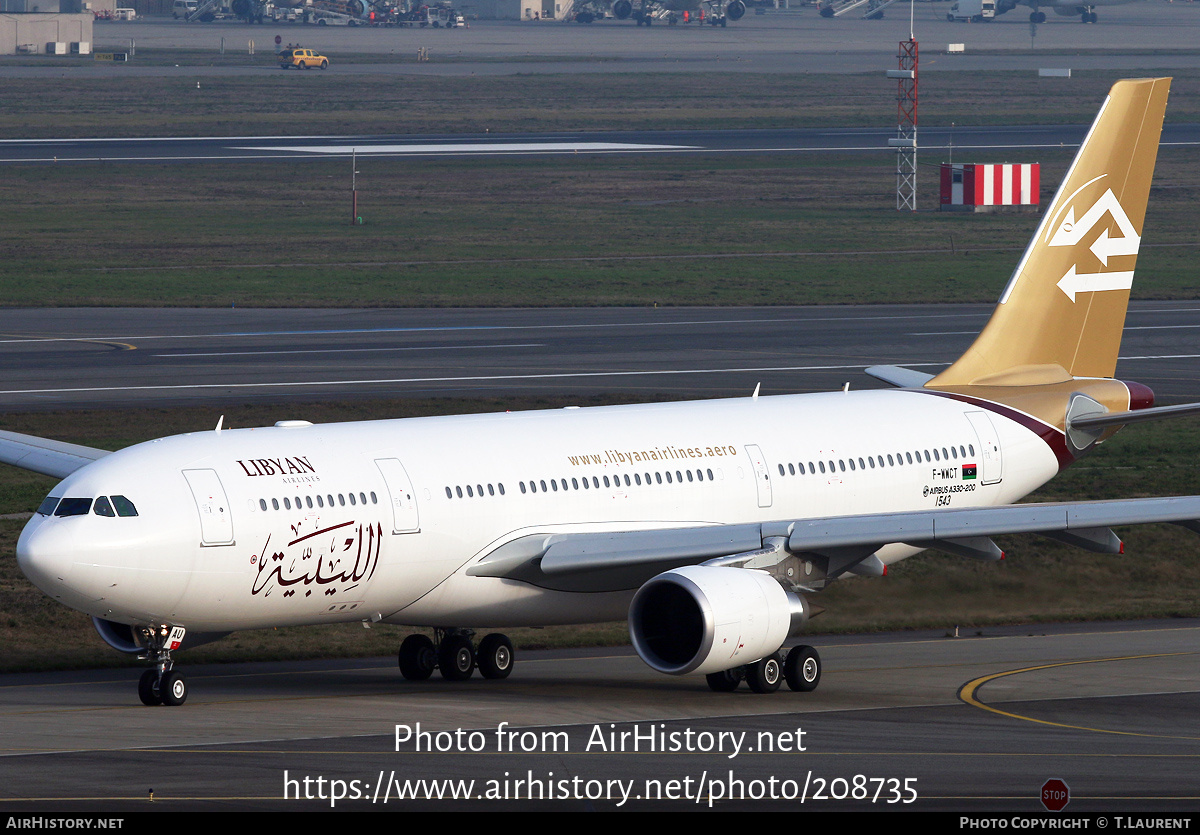 Aircraft Photo of F-WWCT | Airbus A330-202 | Libyan Airlines | AirHistory.net #208735